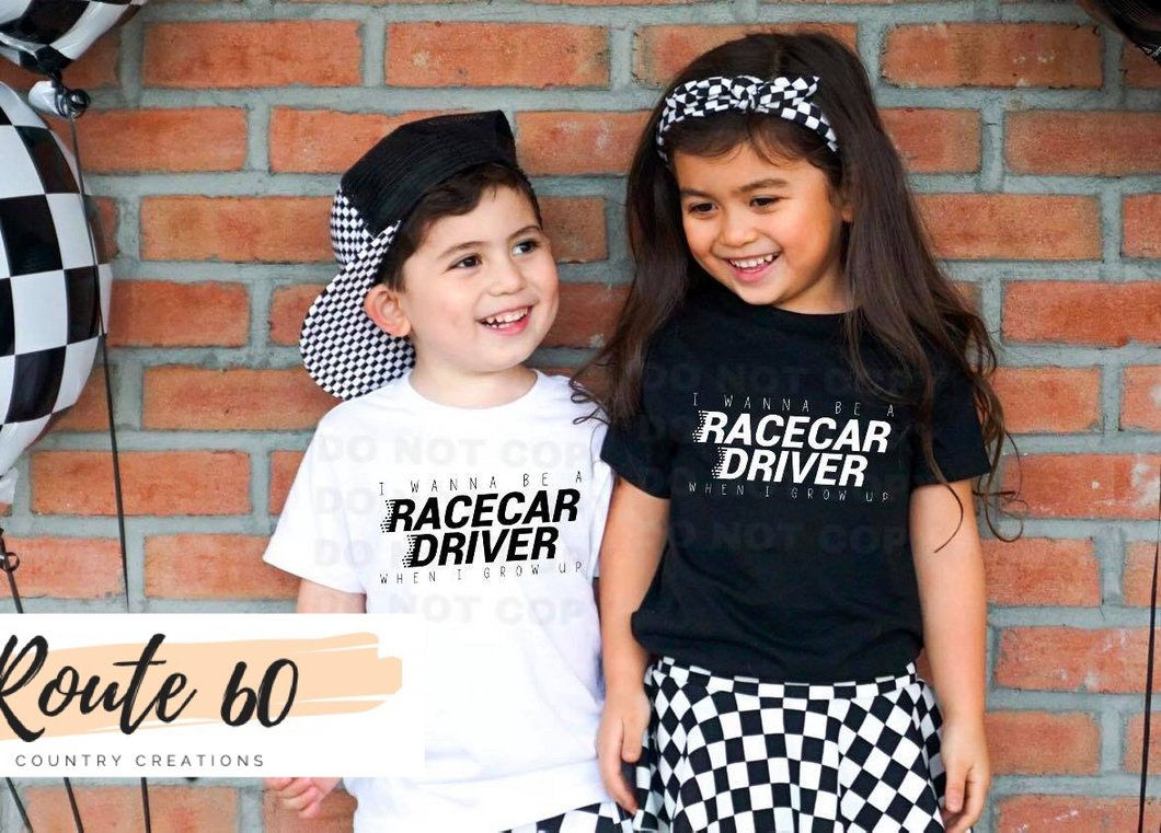 When I Grow Up, I wanna Be A Racecar Driver